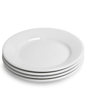 Plato pan Apilco Tradition de porcelana