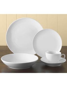 Plato pan Coupe de porcelana