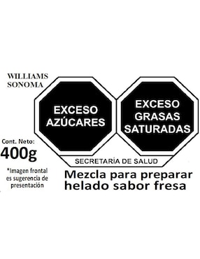 Mix para Helado de Fresa Starter