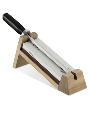 Afilador con base para cuchillos