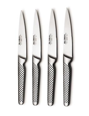 Set de cuchillos carnicero Global 4 piezas