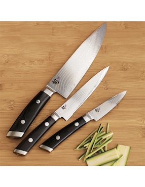 Set de cuchillos utilitario Shun 3 piezas