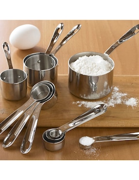Set cucharas medidoras All Clad AC SS de acero inoxidable 4 piezas