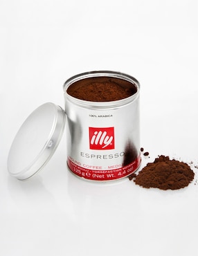 Café molido molido sabor natural de Arabia Illy 125 g