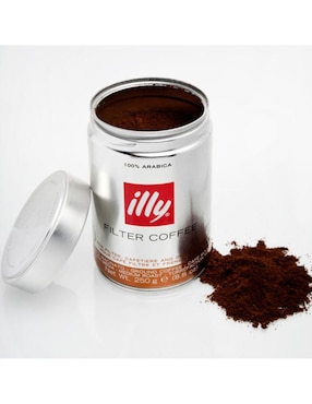 Café molido molido sabor natural de Arabia Illy 250 g