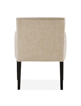 Silla con brazos Fitzgerald de madera