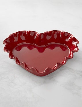 Molde para pay Ruffled Heart