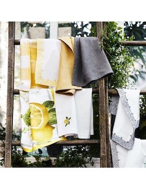 Set servilleta Italian Washed de lino 4 piezas