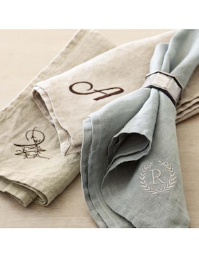 Set servilleta Italian Washed de lino 4 piezas