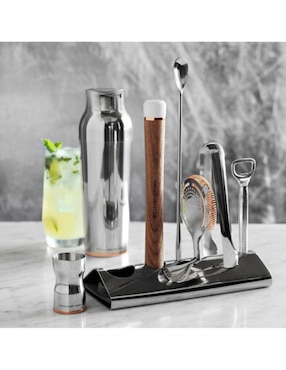 Set bar de acero inoxidable