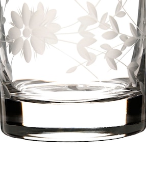 Vaso doble old fashion Vintage Edge de vidrio