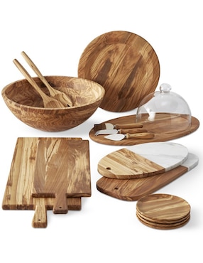 Plato base Olivewood de madera