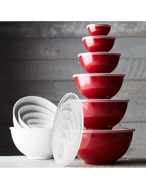 Set bowl Mixing 6 piezas de melamina