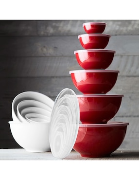 Set bowl Mixing 6 piezas de melamina