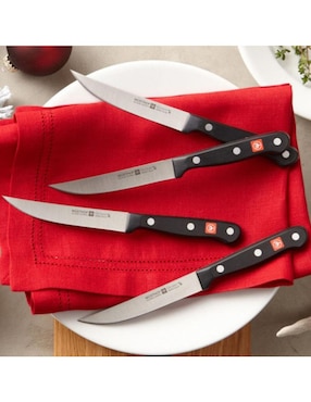 Set de cuchillos carnicero Wüsthof gourmet 4 piezas