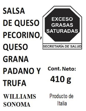 Salsa para Pasta Trufa Alfredo