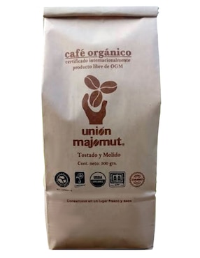 Imagen de producto Café molido sabor chocolate y frutos secos de Chiapas Majomut 500 g