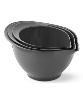 Set Bowls Melamina Gris