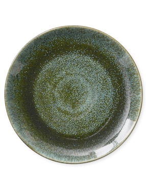 Plato Para Ensalada Reactive Glaze De Gres