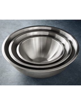 Set bowl Open Kitchen 3 piezas de acero inoxidable