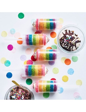 Set para hornear Flour Shop Rainbow Pop-Up Cake