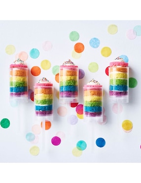 Set para hornear Flour Shop Rainbow Pop-Up Cake