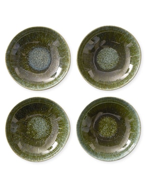 Plato pasta Reactive Glaze de gres