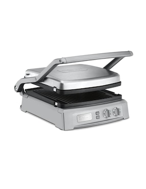 Parrilla eléctrica Cuisinart GR-150P1 de acero inoxidable