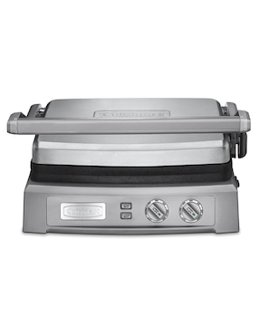 Parrilla eléctrica Cuisinart GR-150P1 de acero inoxidable