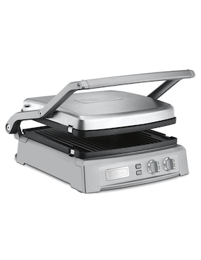 Parrilla eléctrica Cuisinart GR-150P1 de acero inoxidable