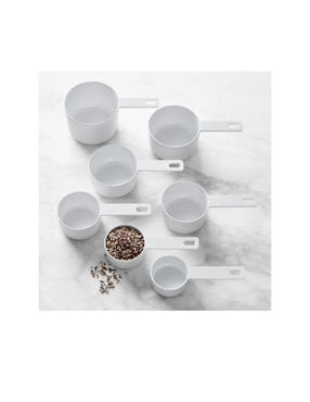 Set De Tazas Medidoras Round Melamine 7 Piezas