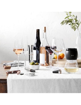 Set vino Williams Sonoma Signature de acero inoxidable