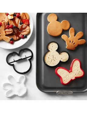 Set De Moldes Para Hot Cakes Mickey Mouse 4 Piezas