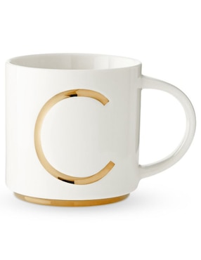 Taza Gold Monogram C