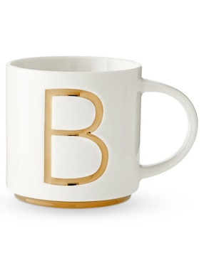 Taza Gold Monogram B