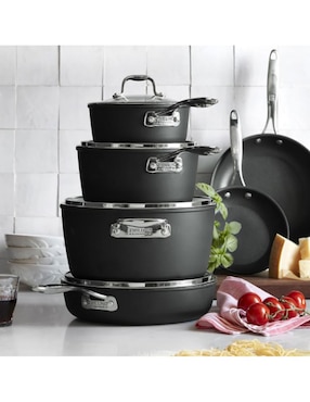 Batería de cocina Zwilling Forte de aluminio antiadherente avanzado 10 piezas