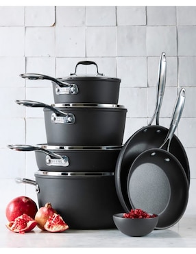 Batería de cocina Zwilling Forte de aluminio antiadherente avanzado 10 piezas