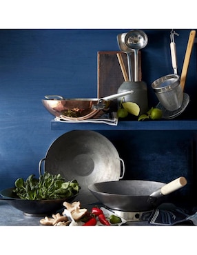Sartén Wok Carbon Steel de acero