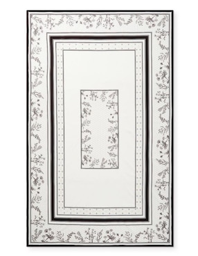 Mantel rectangular de algodón Honeycomb