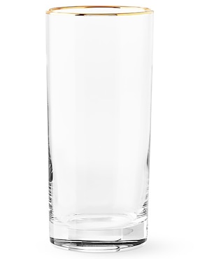 Set de vasos para agua Herringbone de vidrio