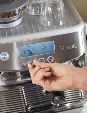 Cafetera con molino Breville The Barista Pro BES878BSS1BUS1
