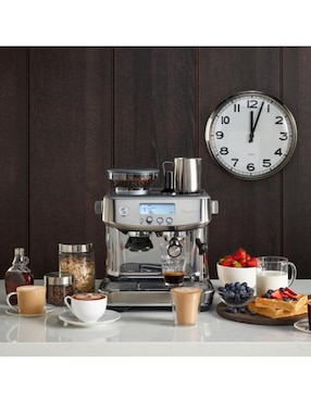Cafetera con molino Breville The Barista Pro BES878BSS1BUS1