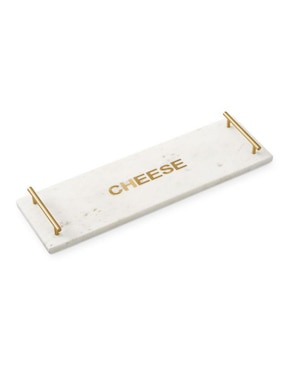 Tabla para queso Marble & Brass de mármol