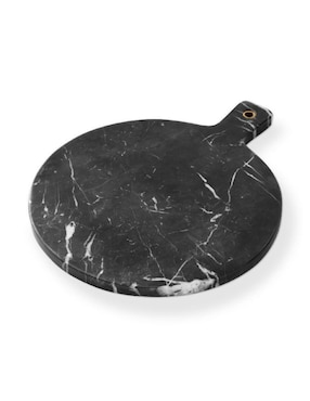 Tabla Para Quesos Black Marble De Mármol