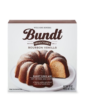 Caja de mix para pastel de vainilla Bundt Nielsen-Massey Madagascar