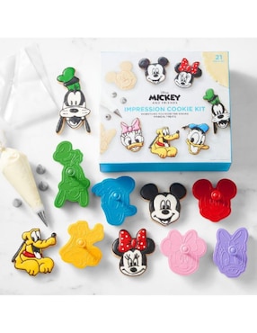 Set De Cortadores Para Galletas Mickey And Friends