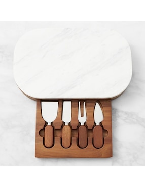 Imagen de producto Tabla para queso Olivewood & Marble de madera