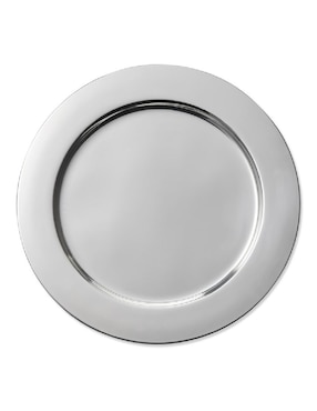 Imagen de producto Plato base Metal Silver de acero inoxidable