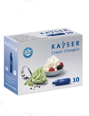 Cartuchos N2O para Sifón de Crema Kayser