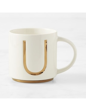 Taza Clásica Gold Monogram U